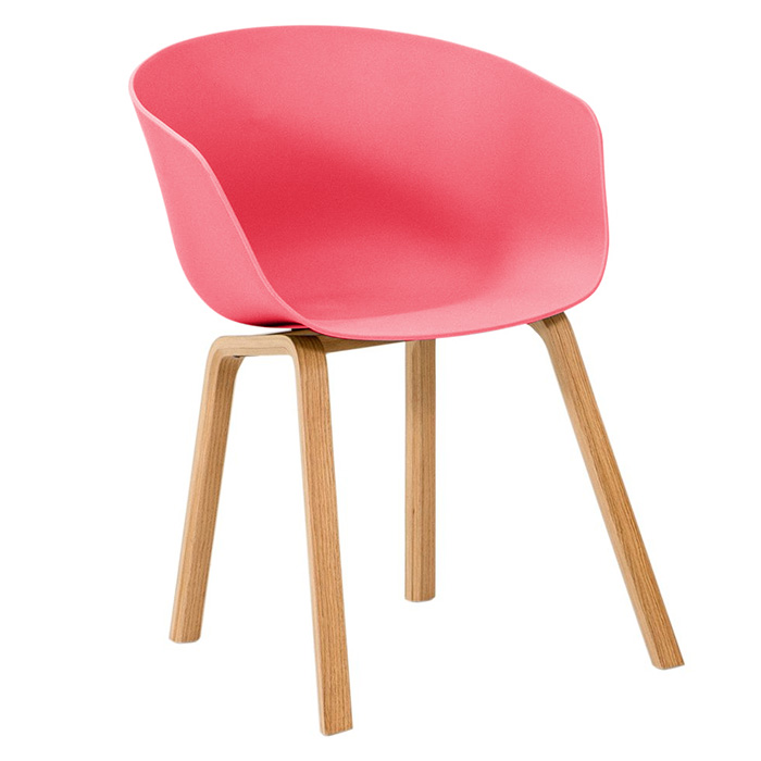 Пластиковый стул Красный